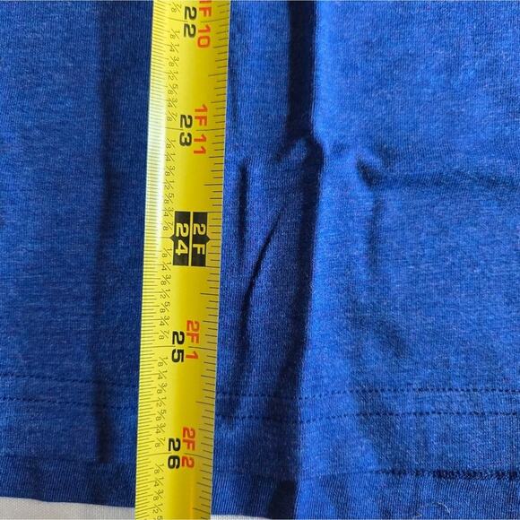 ROC Running On Clouds women's T Shirt sz Medium Indigo performance athletic - Picture 4 of 6